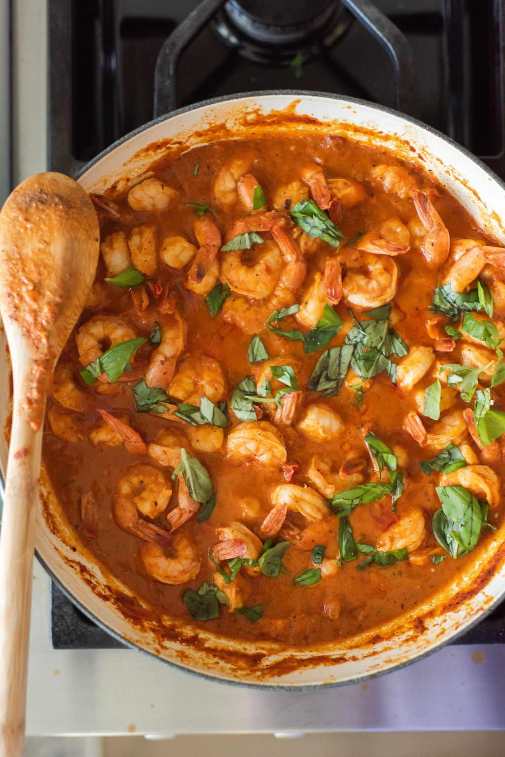 Creamy Coconut Tomato Prawns - Verily Kitchen
